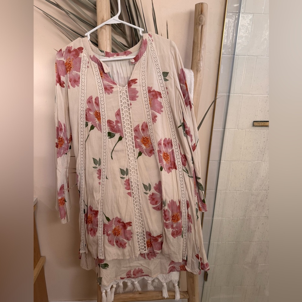 Pepper Place Design Mini floral dress